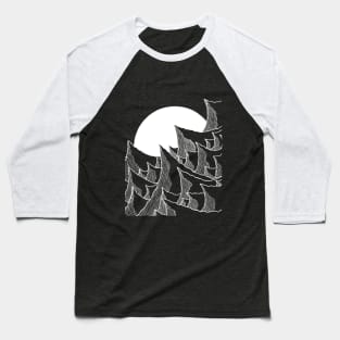 The dark jagged mounts Baseball T-Shirt